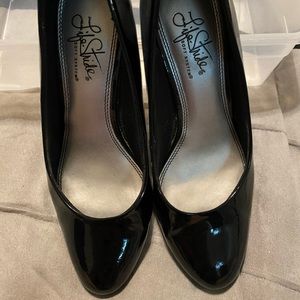Life Stride patent leather black heels 7M
